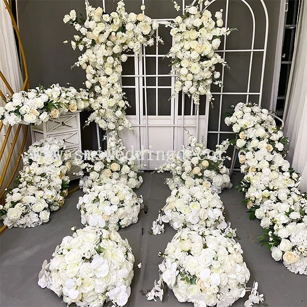 ceremony arch flowers