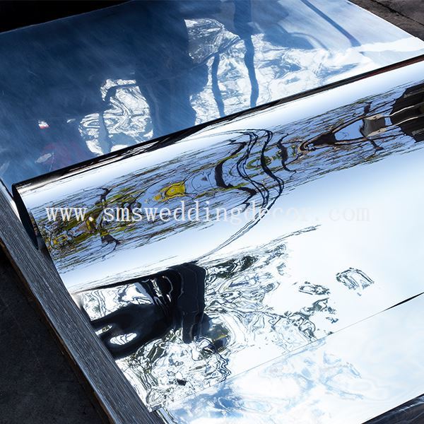 Silver Mirrored Floor