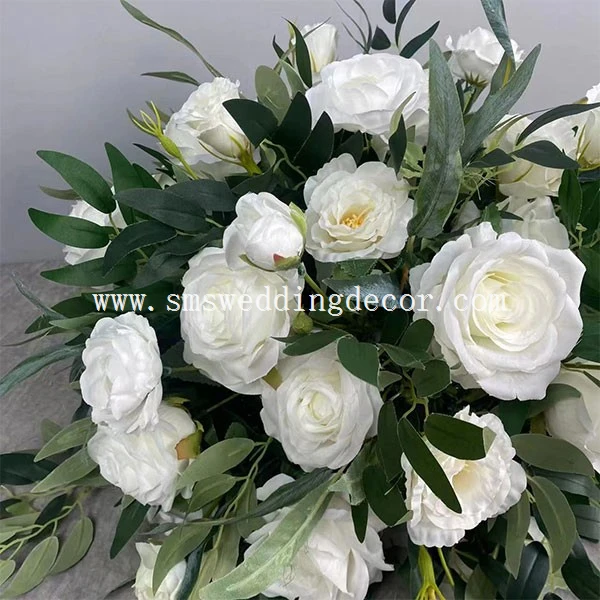 green wedding centrepieces