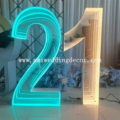 Numéros de chapiteau de 4 pieds