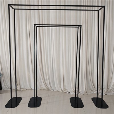 Toile de fond d'arche noire