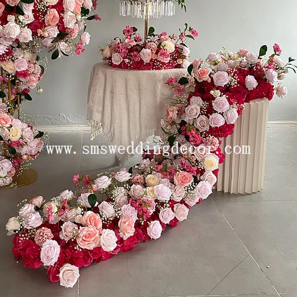 wedding table flower runner wedding table flower runner