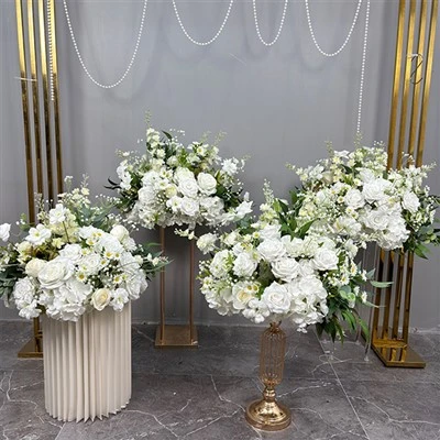 Centres de table de mariage floral